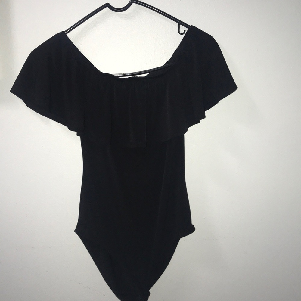 A excellent condition  black bodysuit